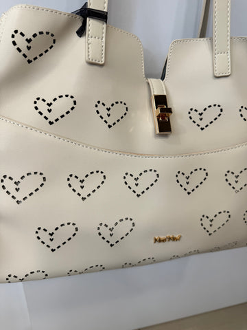 MIMÌ MUÀ borsa shopping traforata