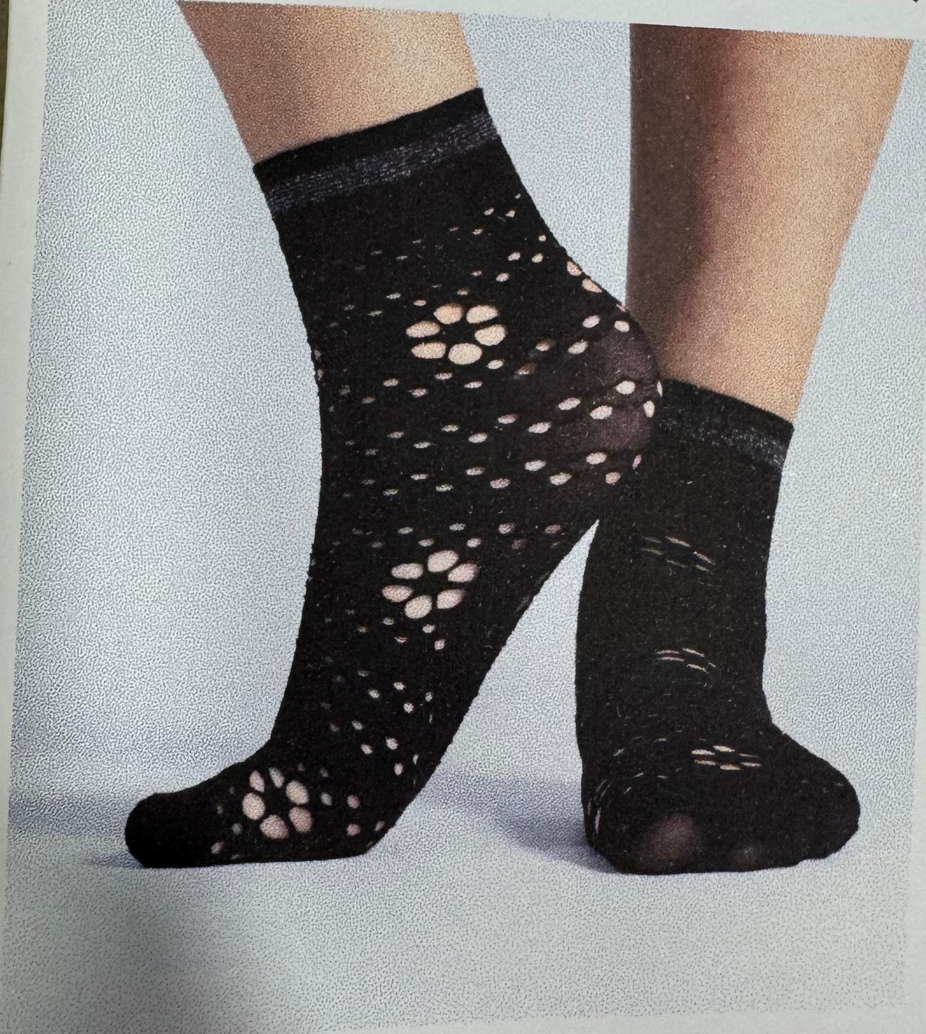 Yemega calzino traforato donna