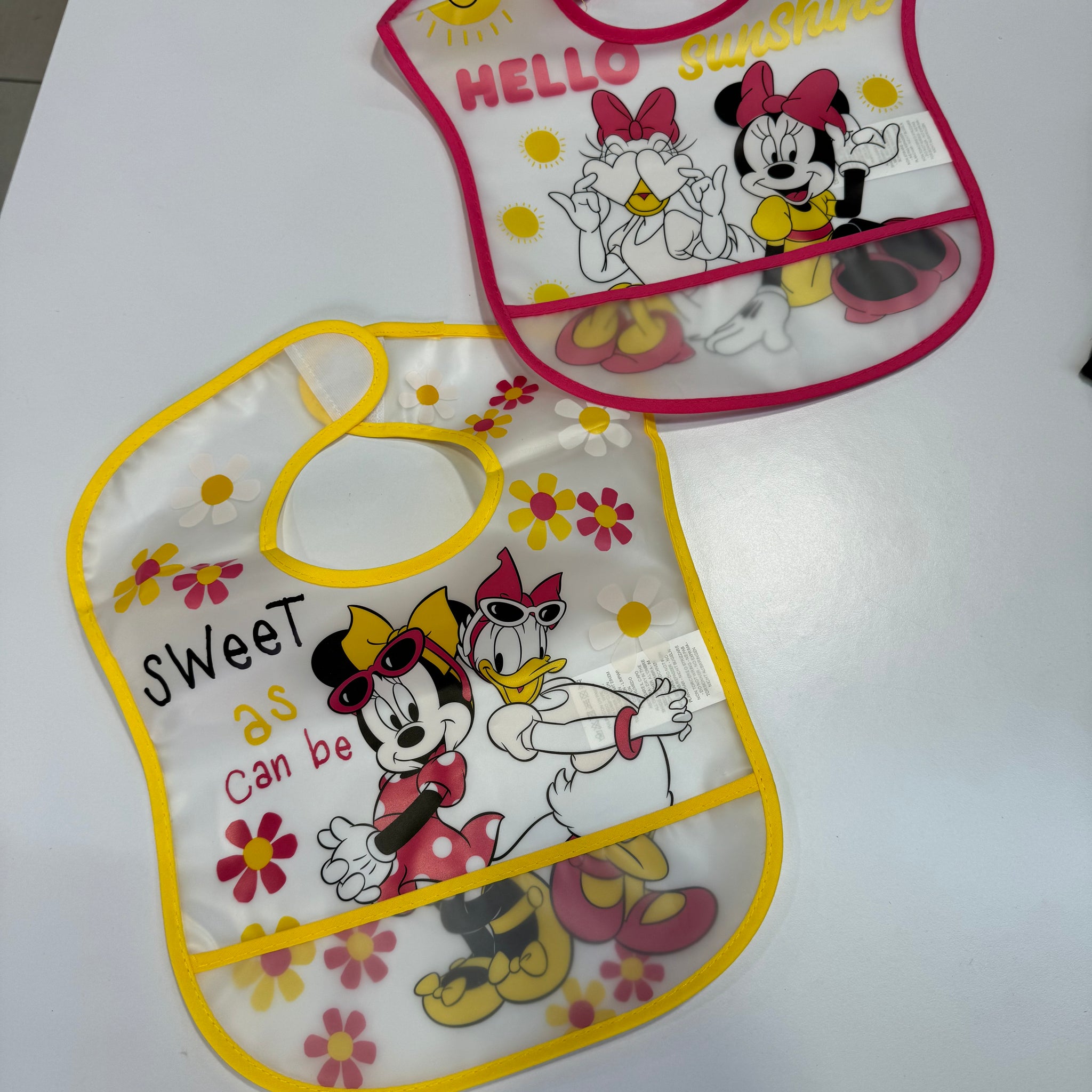 Disney coppia bavaglini in silicone